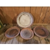Image 2 : Terracotta Plant Dishes - 9" to 13"