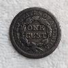 Image 3 : United States 1848 Braided Hair Large Cent One Cent Coin