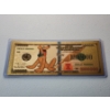 Image 1 : Rare Disney Pluto Gold Foil .999999 - 24K Gold Note In Protective Holder - Mint Condition