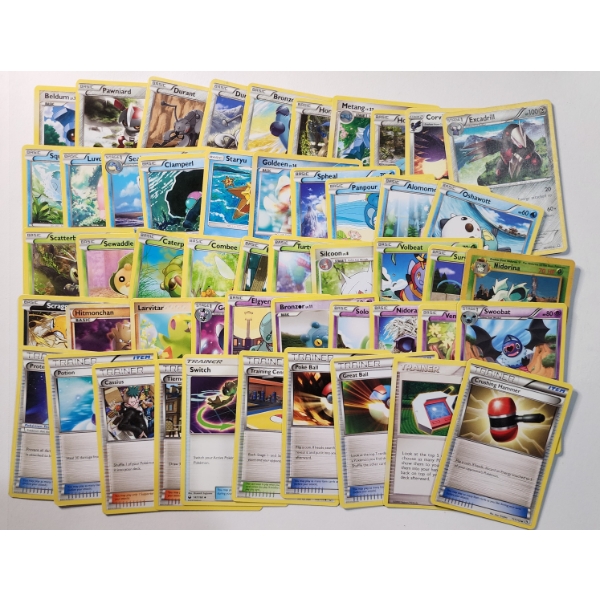 50 Assorted Vintage Pokemon Trading Cards ~ Variety of Sets & Conditions! 