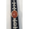 Image 6 : 14K Gold Egyptian Revival Carved Carnelian Scarab Ring- Size 6 - Weight: 3.4g