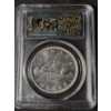 Image 2 : RARE 1945 Canada Silver Dollar ($1) Graded  By PCGS AU58 - Only 42 Known In This Grade