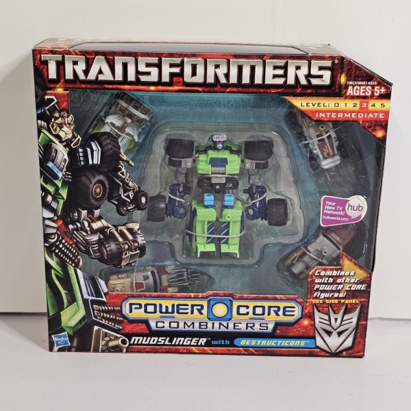 Transformers Power Core Combiners Mudslinger with Destructicons Action Figures
