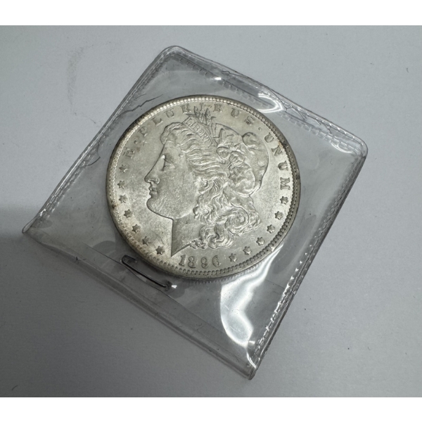 1896 United States Morgan Silver Dollar- 90% Silver- Beautiful Condition!