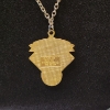 Image 3 : Vintage MLB Cleveland Indians Metal Necklace Pendant ft. Omar Vizquel