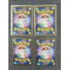 Image 6 : Four Pokemon 151 Scarlet & Violet Trading Cards Japanese Near Mint Trading Cards - Three Illustraton
