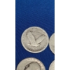 Image 6 : Assorted Years Washington Head Silver Quarters- Face Value: $12.00
