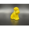 Image 3 : Degenhart Dogs - Buttercup- Adorable Uranium Glass Dog Figurine - ~2.5 inches 