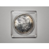 Image 1 : Very Nice 1881 Morgan Silver Dollar From Philadelphia Mint in Protective Casing 