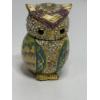 Image 1 : Bejeweled owl trinket box - ~2.5"