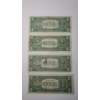 Image 6 : (4) 1957 $1 Silver Certificate Bank Notes - Face Value: $4.00