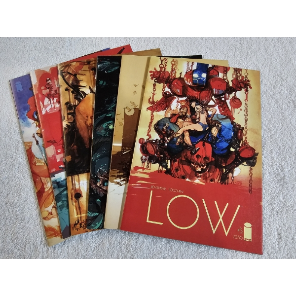 Lot of 6 Image Published Graphic Novels - Low