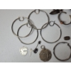 Image 5 : Lot of Assorted Sterling Silver Jewelry: Earrings, Rings, Pendants TW: 106.9g