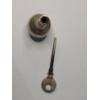 Image 6 : Vintage 3" Indian Kohl Pot With Higher Percentage Silver - Weight: 33.7g