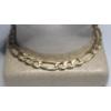 Image 1 : 14K Yellow Gold 8.5" Figaro Anchor Style Bracelet - Weight: 10.0g