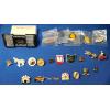 Image 1 : Assorted Lot Of Pins & Sliding Quartz Clock