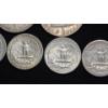 Image 6 : Assorted 90% Silver Franklin Half Dollars & 90% Silver Washington Quarters - Face Value: $2.00