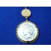 Image 2 : 1923 Silver Peace Dollar in Gold-Tone Keychain