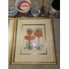 Image 3 : *Pick Up At Mantua Home-No Shipping Available* Pretty Framed Floral Prints, Tins, Baskets, Doll Deco