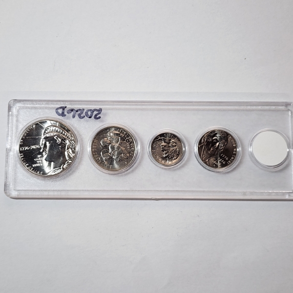 2026-D United States Coin Set: Half Dollar, Quarter, Dime, Nickel