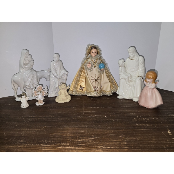 Assorted Religious Figures - 8pc