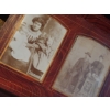 Image 7 : Antique Picture Album With Mostly Cabinet Photos & Some Tin Types