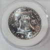 Image 4 : U.S. 90% Silver 1954 Franklin Half Dollar - Graded by PCC MS65