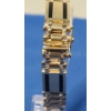 Image 6 : 14K Gold Bracelet With Diamonds - Weight: 41.2g