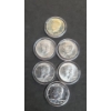 Image 1 : Assorted Years 40% Silver Encapsulated Kennedy Half Dollars - Face Value: $3.00