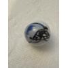 Image 1 : Vintage Detroit Lions One Inch Shooter Glass Marble - Mint Condition
