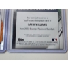Image 9 : 3 Gavin Williams Baseball Cards Including HAND-SIGNED 2021 Topps Bowman Chrome Genesis Card
