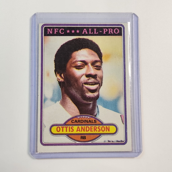 Ottis Anderson NFC ALL-PRO Football Trading Card 