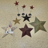 Image 1 : Assorted Star Decor - 8pc
