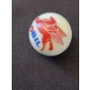 Image 2 : Vintage MOBIL Gas & Oil Advertising One Inch Shooter Marble - Mint Condition