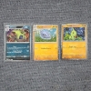 Image 1 : Three Promotional Holo Pokemon Trading Cards Ft. Larvitar, Pupitar & Tyranitar ~ 110, 111 & 135/193