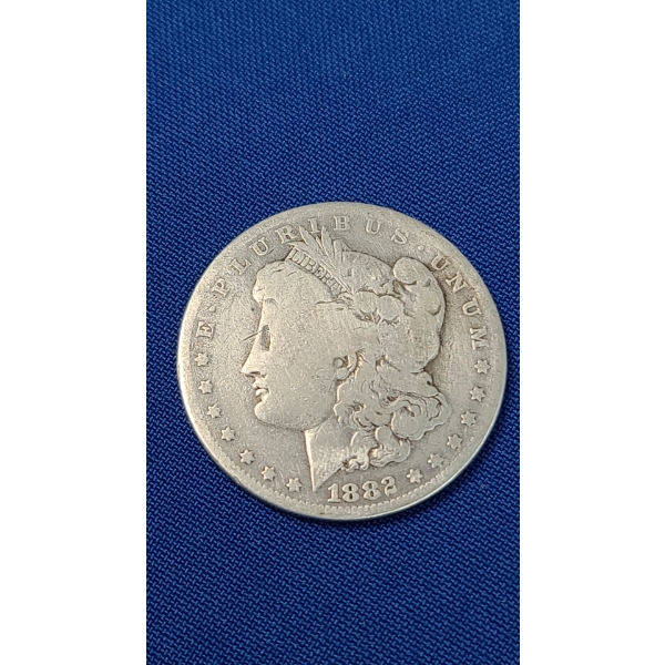 1882-O 90% Silver Morgan Dollar