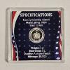 Image 1 : 2026 Samoa $1 Independence Day 1 Gram .999 Fine Silver Antique Finish Commemorative Coin