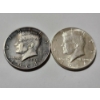 Image 2 : Two 90% Silver United States 1964 Kennedy Half Dollars ~ $1.00 Face Value