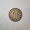 Image 2 : 1881 Three Cent Nickel III 3 Cent United States Coin