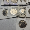 Image 7 : Lot of 30 Assorted Kennedy Half Dollars, Various Types, Gold Plated - Face Value: $15.00