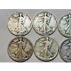 Image 2 : Assorted Years Silver Walking Liberty Half Dollars Face Value: $5.00