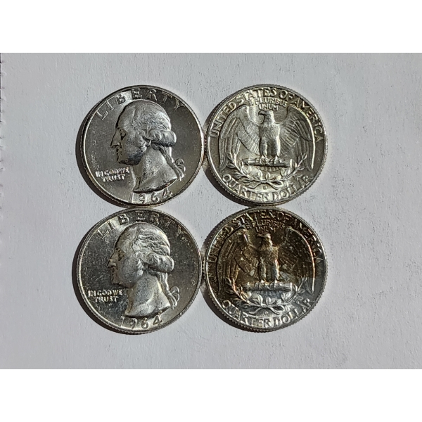 $1.00 Face Value in 90% Silver Quarters - Great Condition