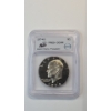 Image 1 : ICG 1974-S PR69+ DCAM Eisenhower 40% Silver Dollar Signed By Austin Hutto ICG President 