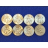 Image 2 : x8 1969 40% Silver Kennedy Half Dollars - Face Value: $4.00
