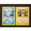 Image 1 : Two Vintage Neo Genesis Pokemon Trading Cards - Croconaw 32/111 & Electabuzz 33/111