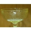 Image 4 : Antique 9 Pcs "Cameo / Ballerina" Depression Glass Sherbets - Also Known As "Dancing Girl"  See Desc