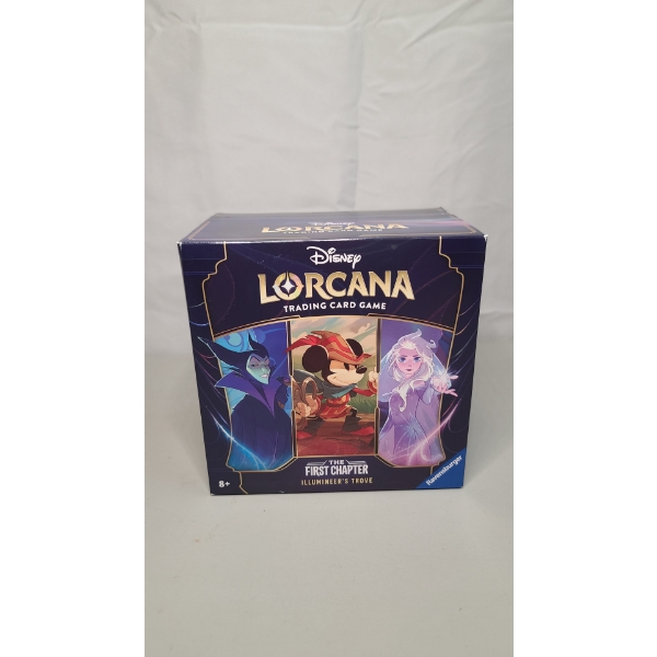 Sealed Disney Lorcana "The First Chapter" Trading Card Game Illumineer's Trove Box