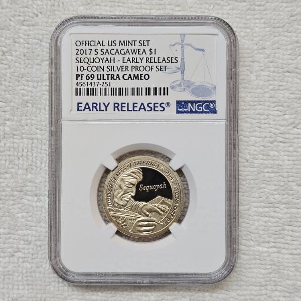 2017-S Native American (Sacagawea) $1 Dollar Coin - NGC Grade: PF 69 ULTRA CAMEO