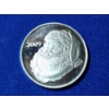 Image 1 : 2009 Santa Claus Silver Round - 1 Troy oz .999 Fine Silver 