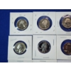 Image 2 : x18 Assorted Clad Proof Washington Quarters FV: $4.50
